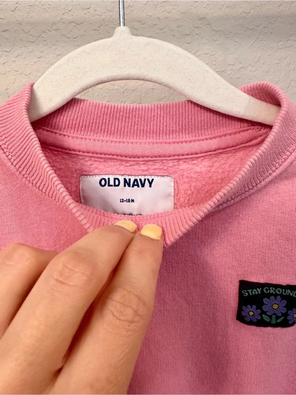 Balloon-Sleeve Sweatshirt for Toddler Girls